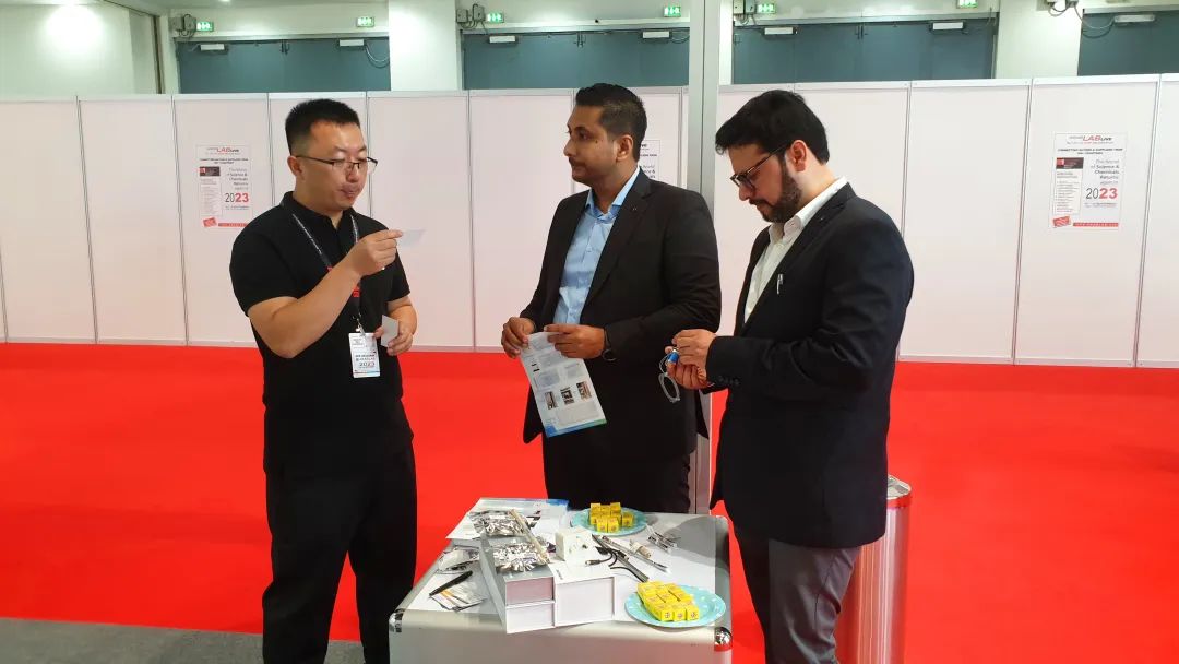 展會直擊 | 盛瀚I(xiàn)C亮相迪拜ARAB LAB 2022展覽會！